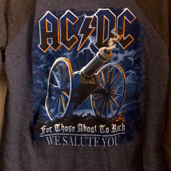 AC/DC Long-Sleeve Raglan T-Shirt - Picture 2 of 4